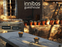 Tablet Screenshot of innibosguesthouse.co.za